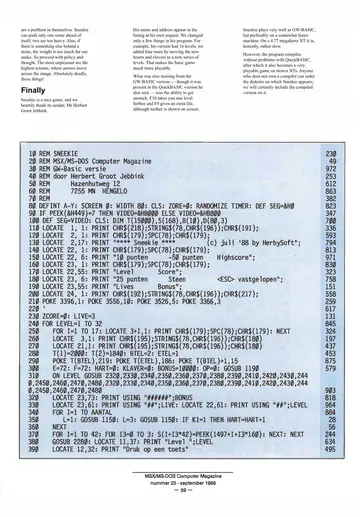 Translated copy of magazine page 59 in English.