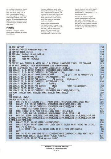 Translated copy of magazine page 59 in English.