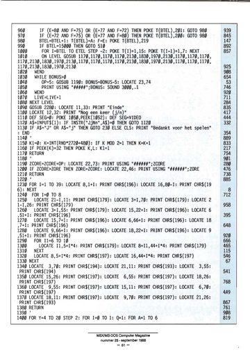 Magazine page: more of the GW-BASIC program listing.